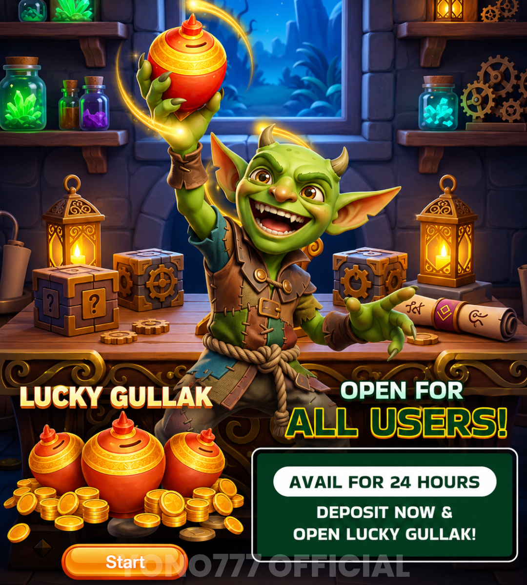 Savings pot rewards poster