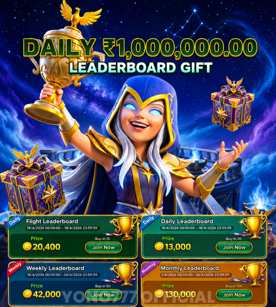 Leaderboard rewards poster